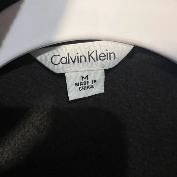 Calvin Klein fleece zippered jacket - Picture 3 of 10